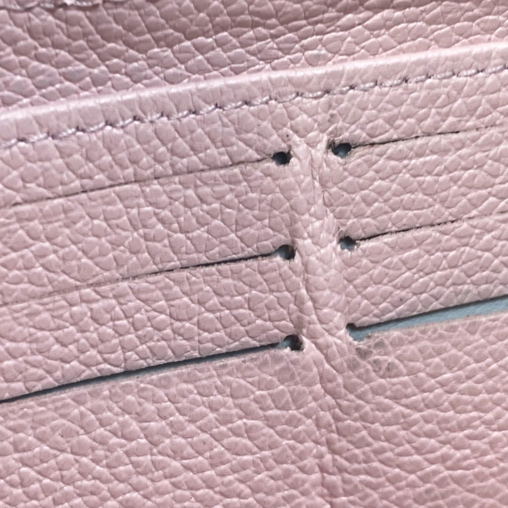 Louis Vuitton Monogram Empreinte Pink Monogram Empreinte Long Wallet