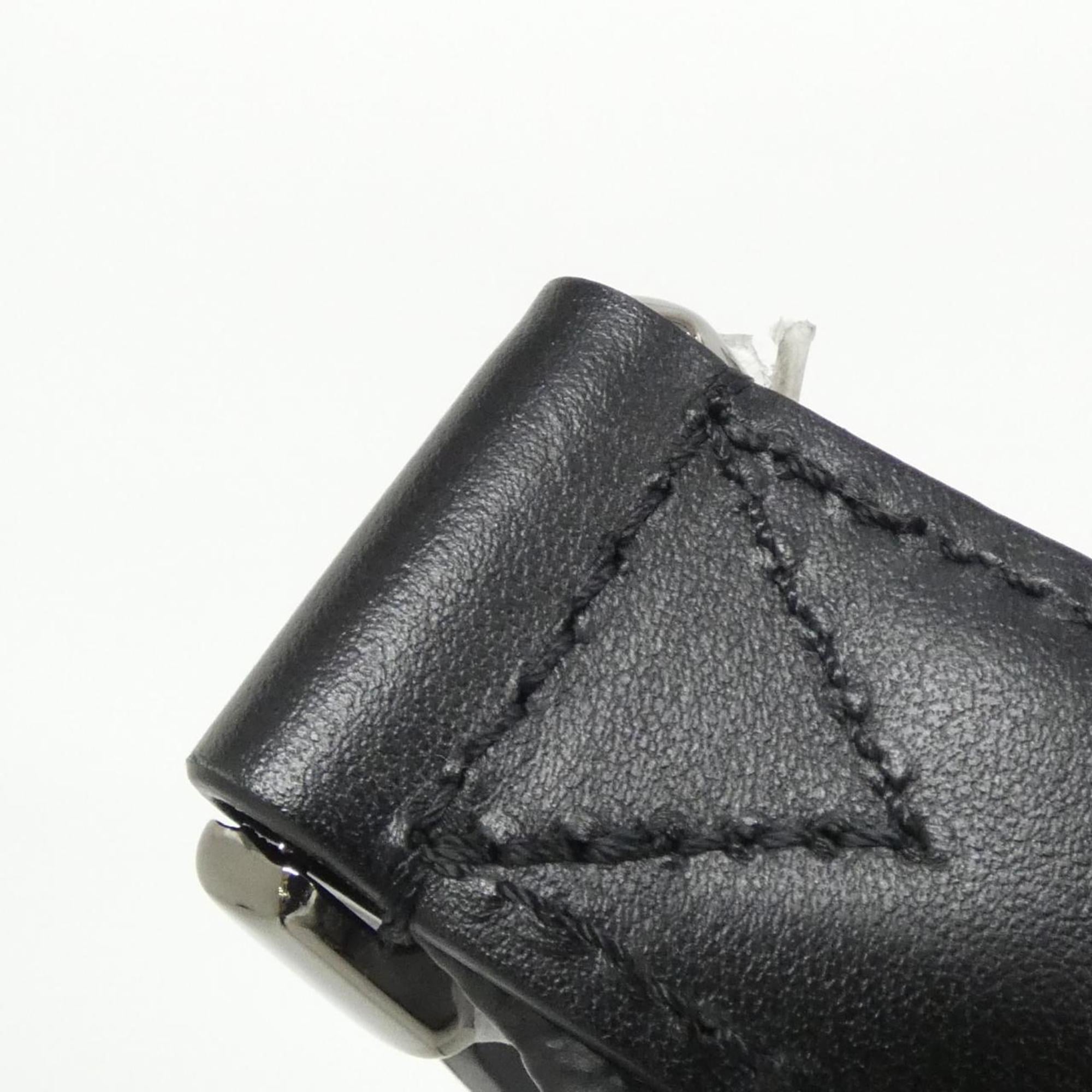 Louis Vuitton Black Coated Canvas Shoulder Bag