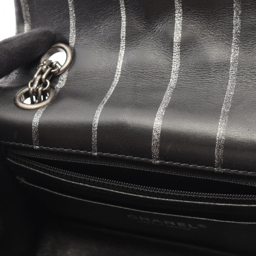 Chanel Black Leather Handbag Shoulder Bag