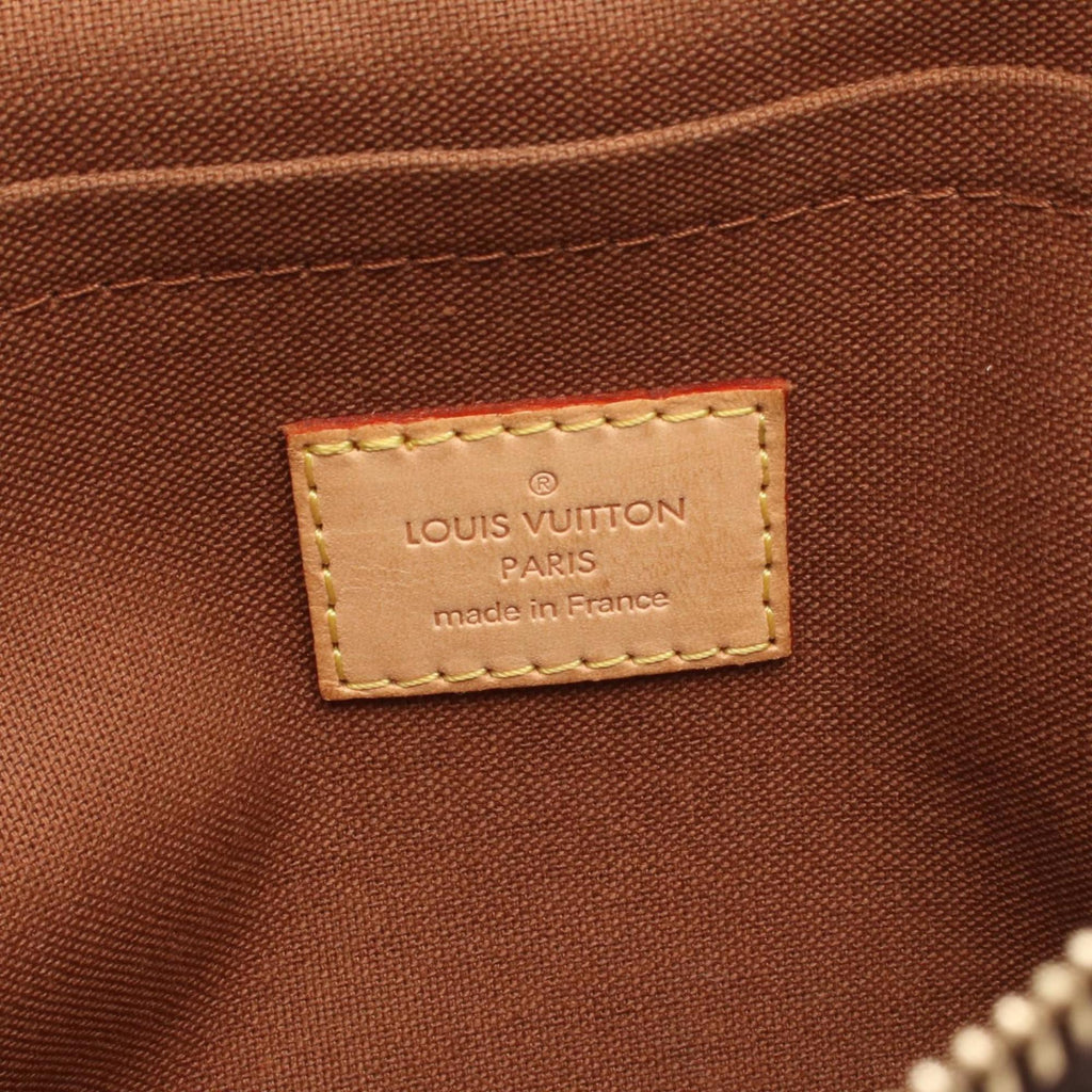 Louis Vuitton Brown Coated Canvas Leather Fanny Pack