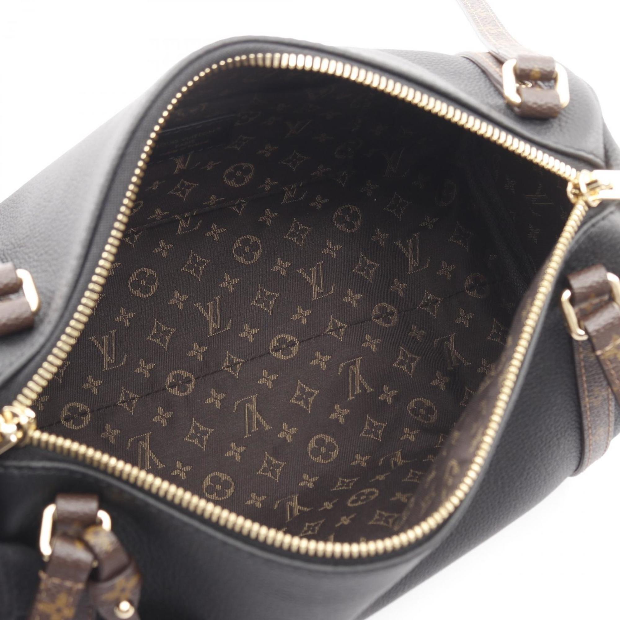Louis Vuitton Black Brown Monogram Noir Monogram Shoulder Bag
