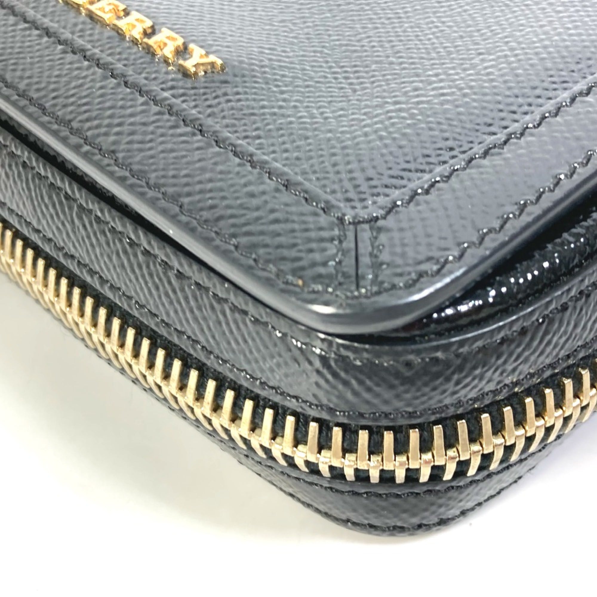Burberry Black Leather Shoulder Bag