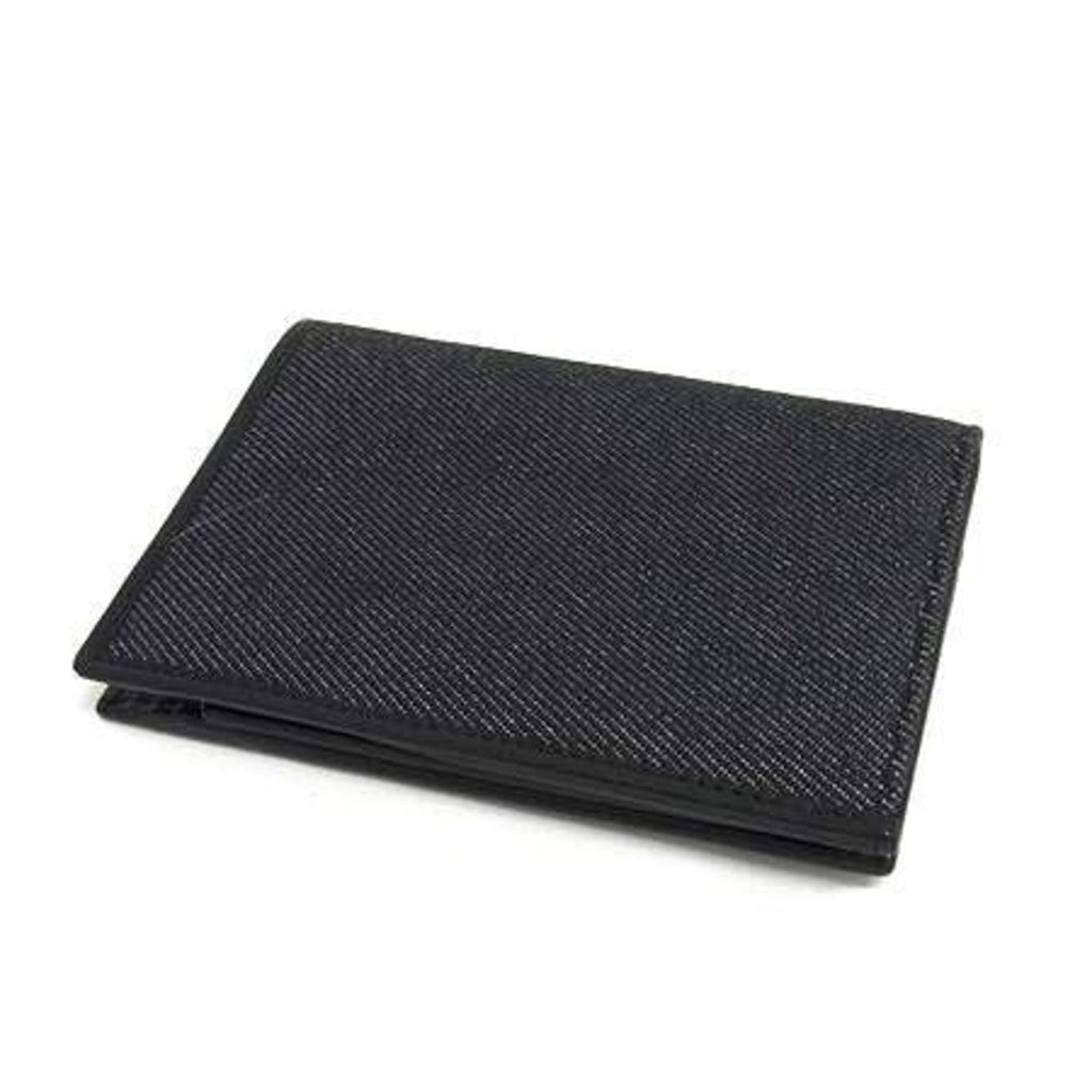 Gucci Black Canvas Leather Wallet (Bi-Fold) (Pre-Owned)