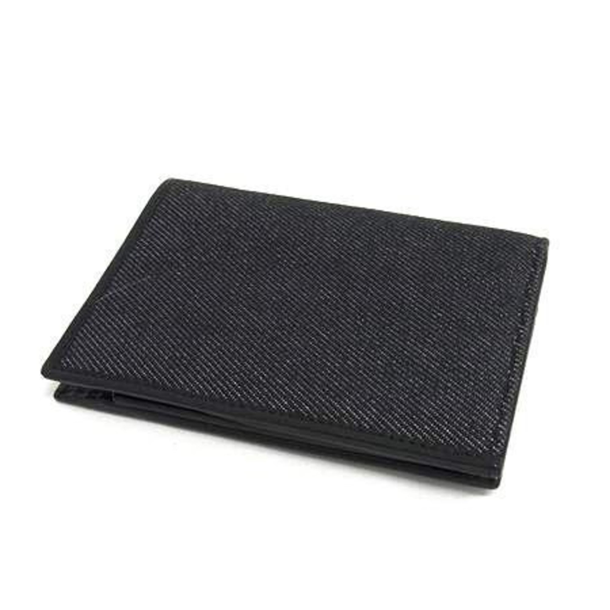 Gucci Black Canvas Leather Wallet (Bi-Fold) (Pre-Owned)