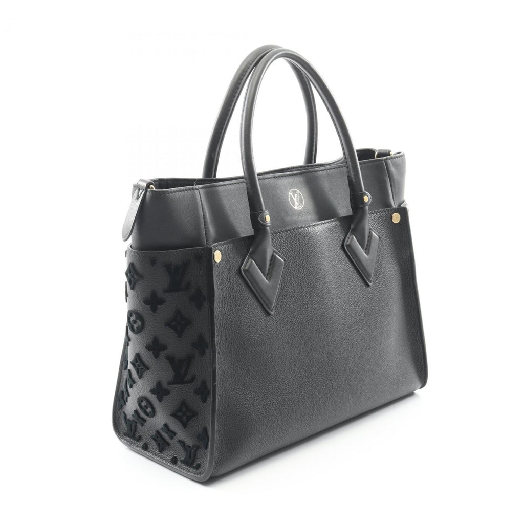 Louis Vuitton Black Leather Handbag