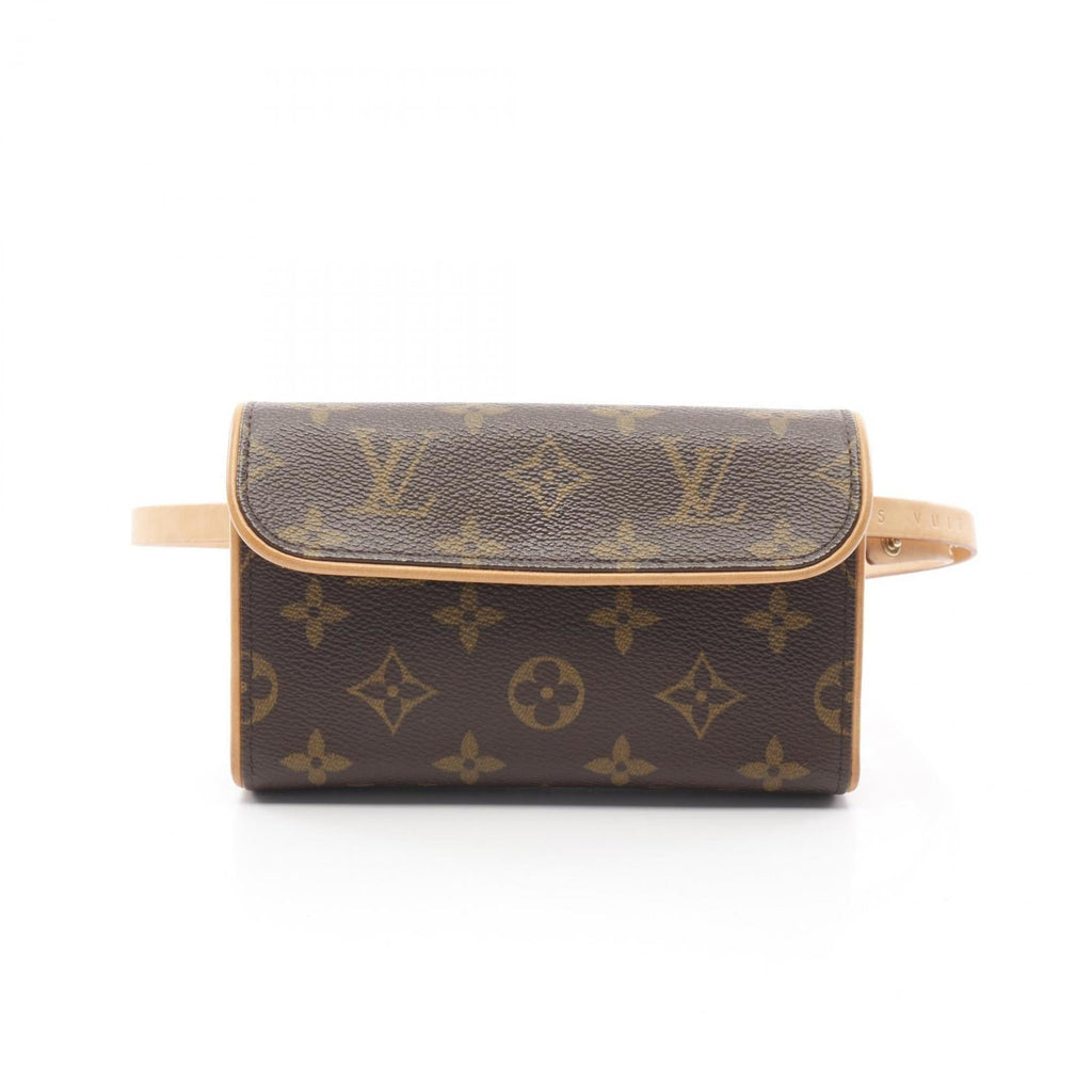Louis Vuitton Brown Coated Canvas Leather Fanny Pack