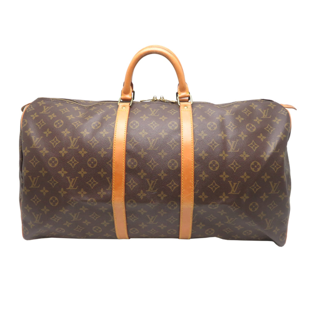 Louis Vuitton Brown Monogram Boston Bag