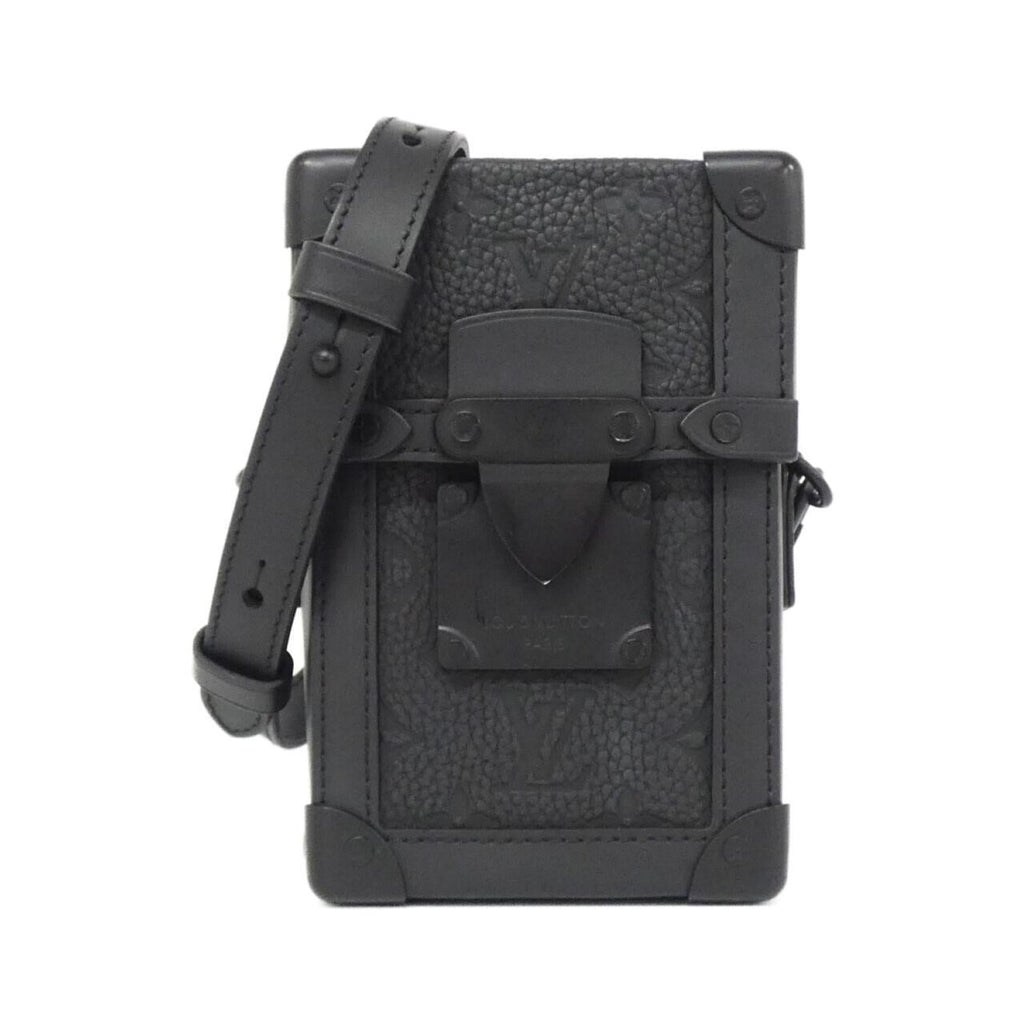 Louis Vuitton Black Leather Shoulder Bag