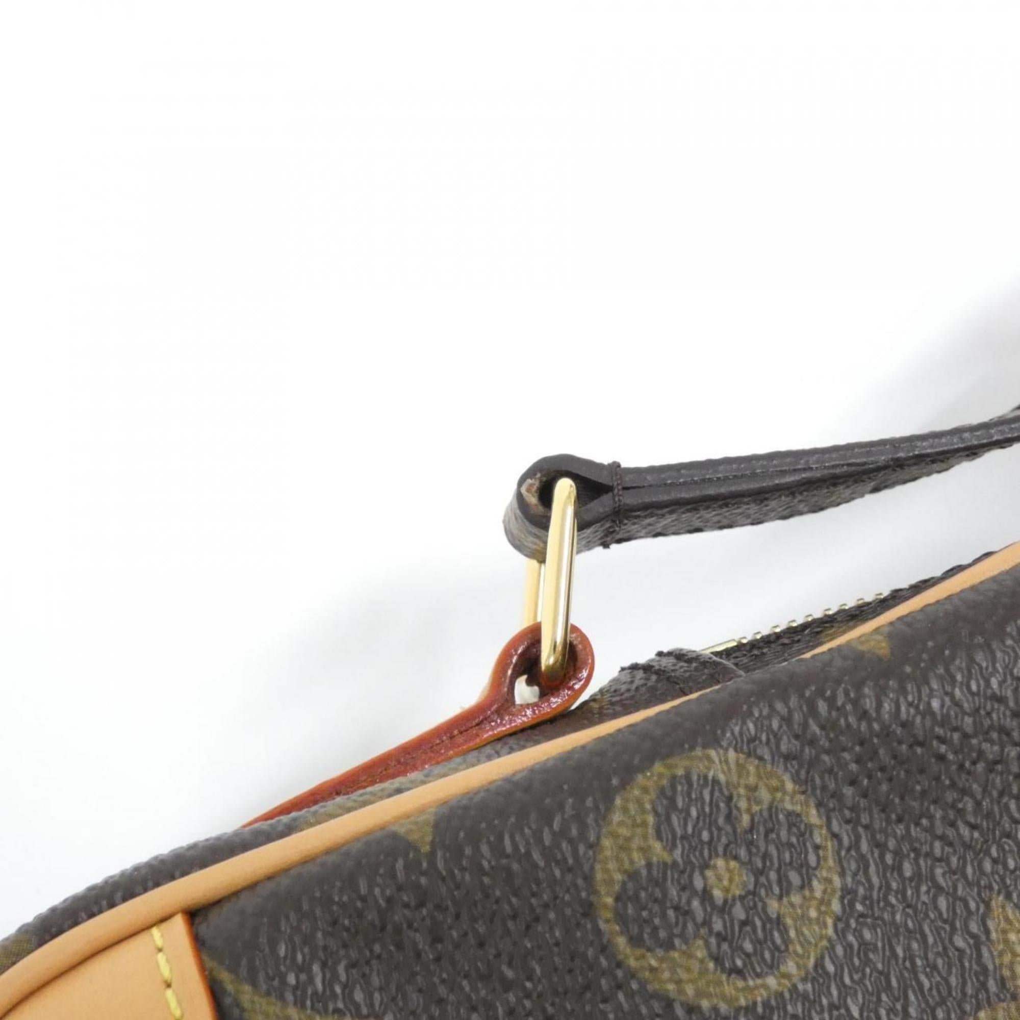 Louis Vuitton Marron Coated Canvas Shoulder Bag