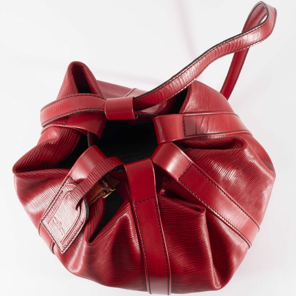 Louis Vuitton Castilian Red Epi Leather Backpack