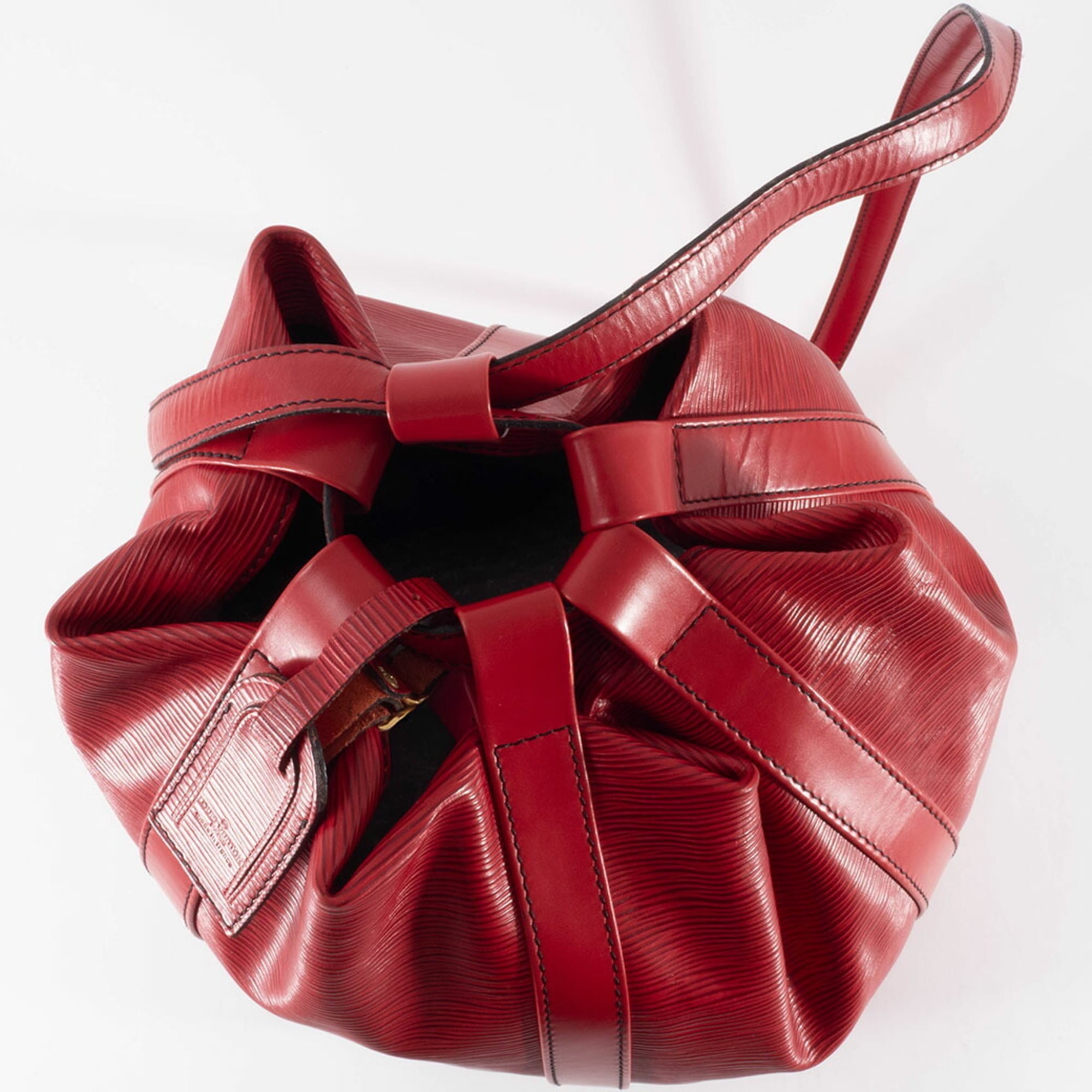 Louis Vuitton Castilian Red Epi Leather Backpack