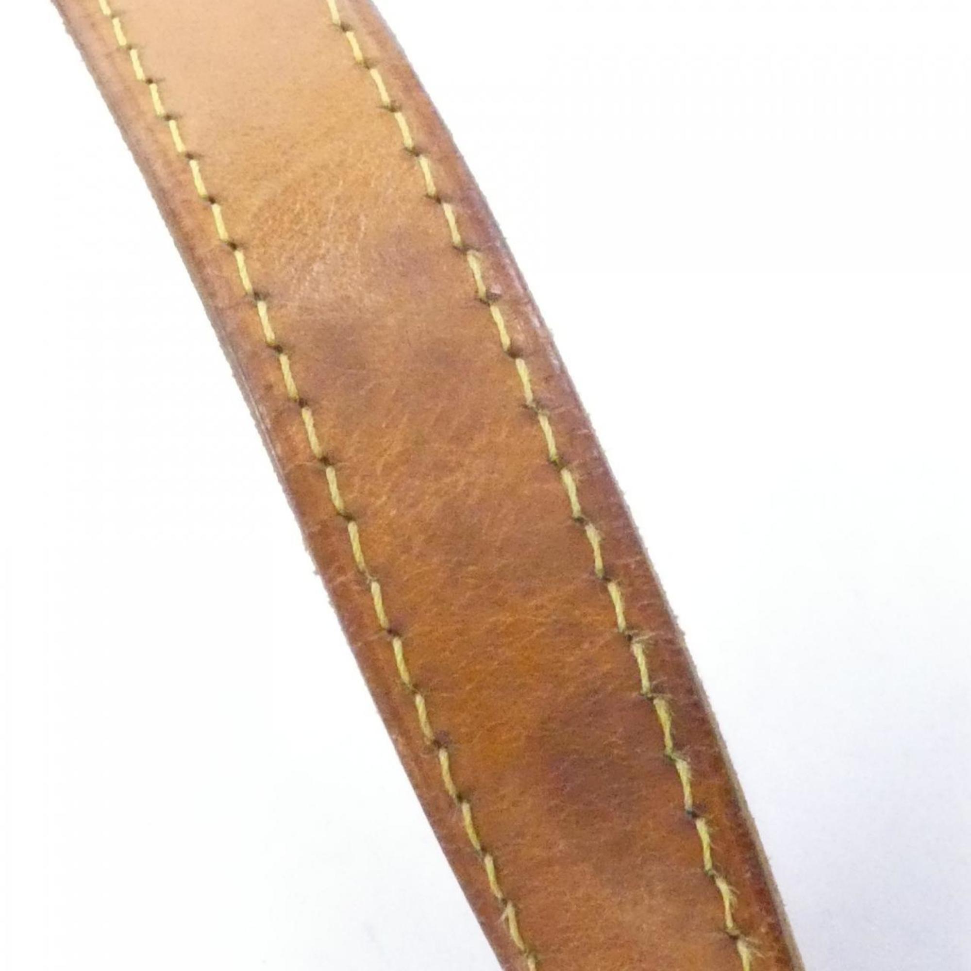 Louis Vuitton Brown Coated Canvas Shoulder Bag