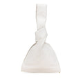 Bottega Veneta White Leather Handbag