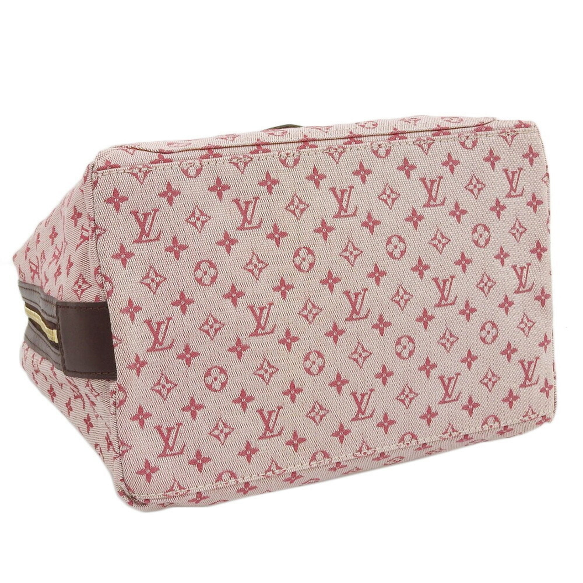 Louis Vuitton Monogram Mini Cerise Cherry Red Color Canvas Handbag