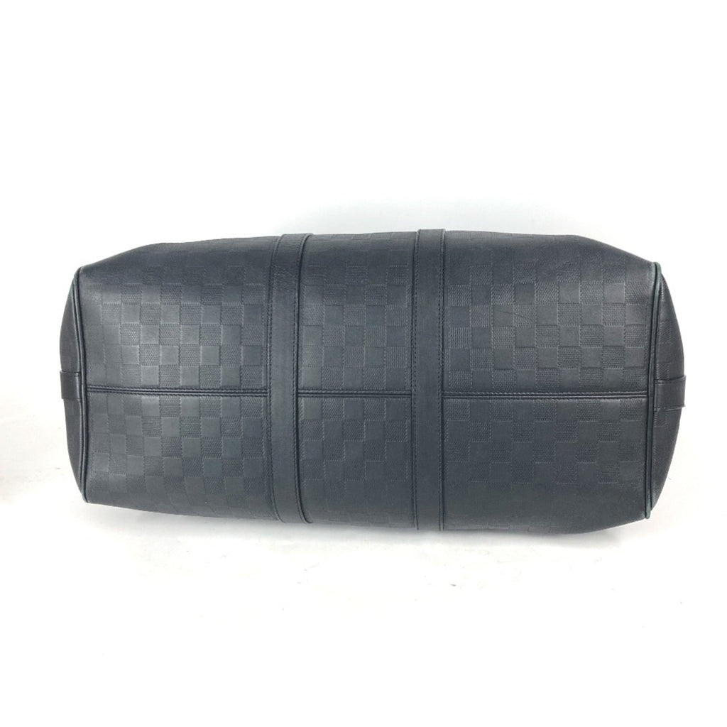 Louis Vuitton Black Onyx Damier Infini Boston Bag Shoulder Bag
