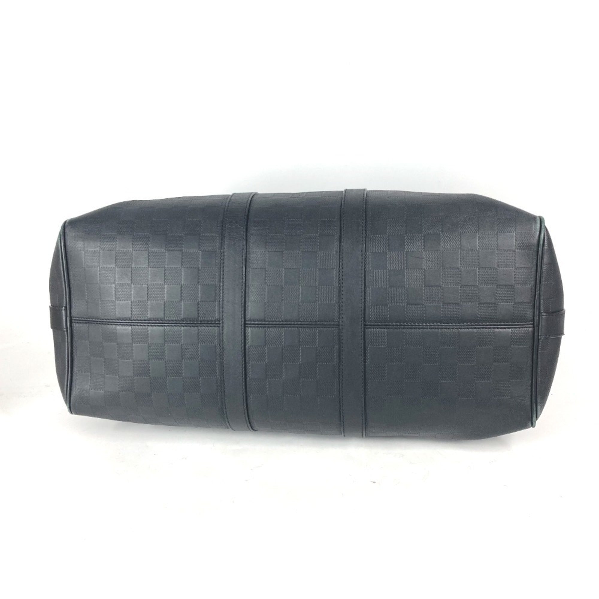 Louis Vuitton Black Onyx Damier Infini Boston Bag Shoulder Bag