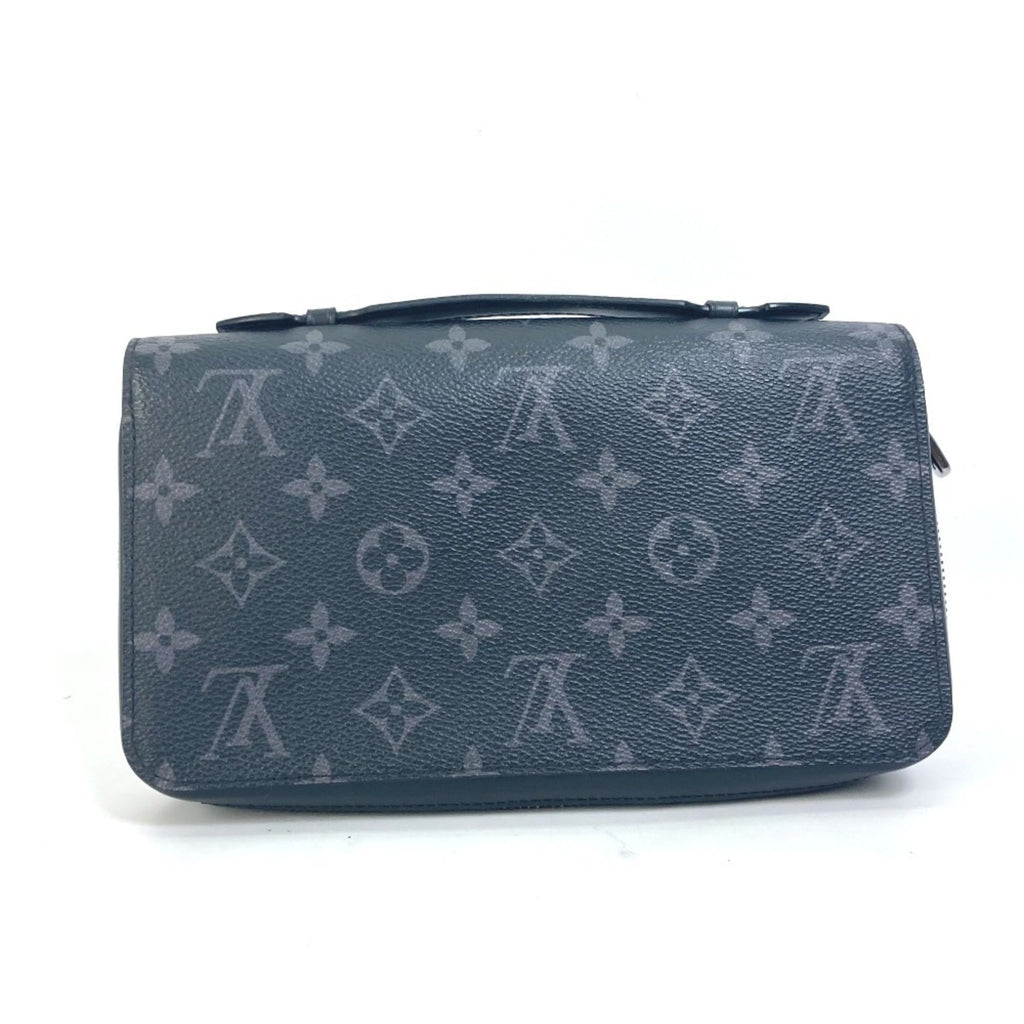 Louis Vuitton Black Monogram Eclipse Canvas Long Wallet