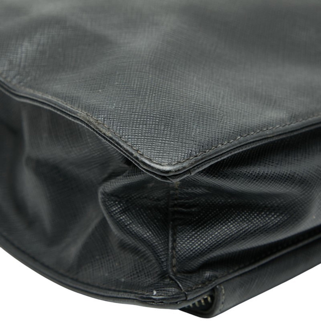 Prada Black Leather Handbag