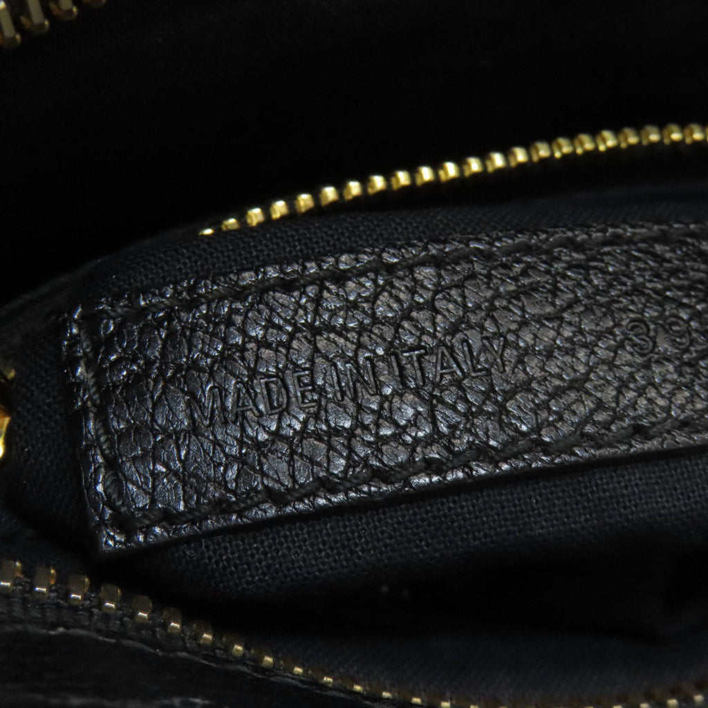 Balenciaga Black Leather Hand