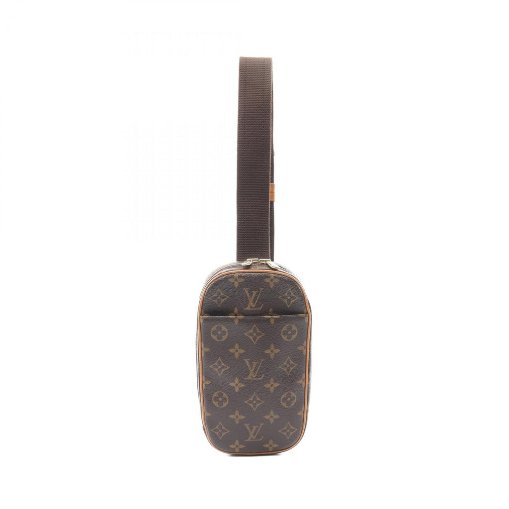Louis Vuitton Brown Monogram Coated Canvas Leather Fanny Pack Sling Bag