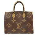 Louis Vuitton Brown Monogram Monogram Reverse Monogram Monogram Reverse Tote Bag