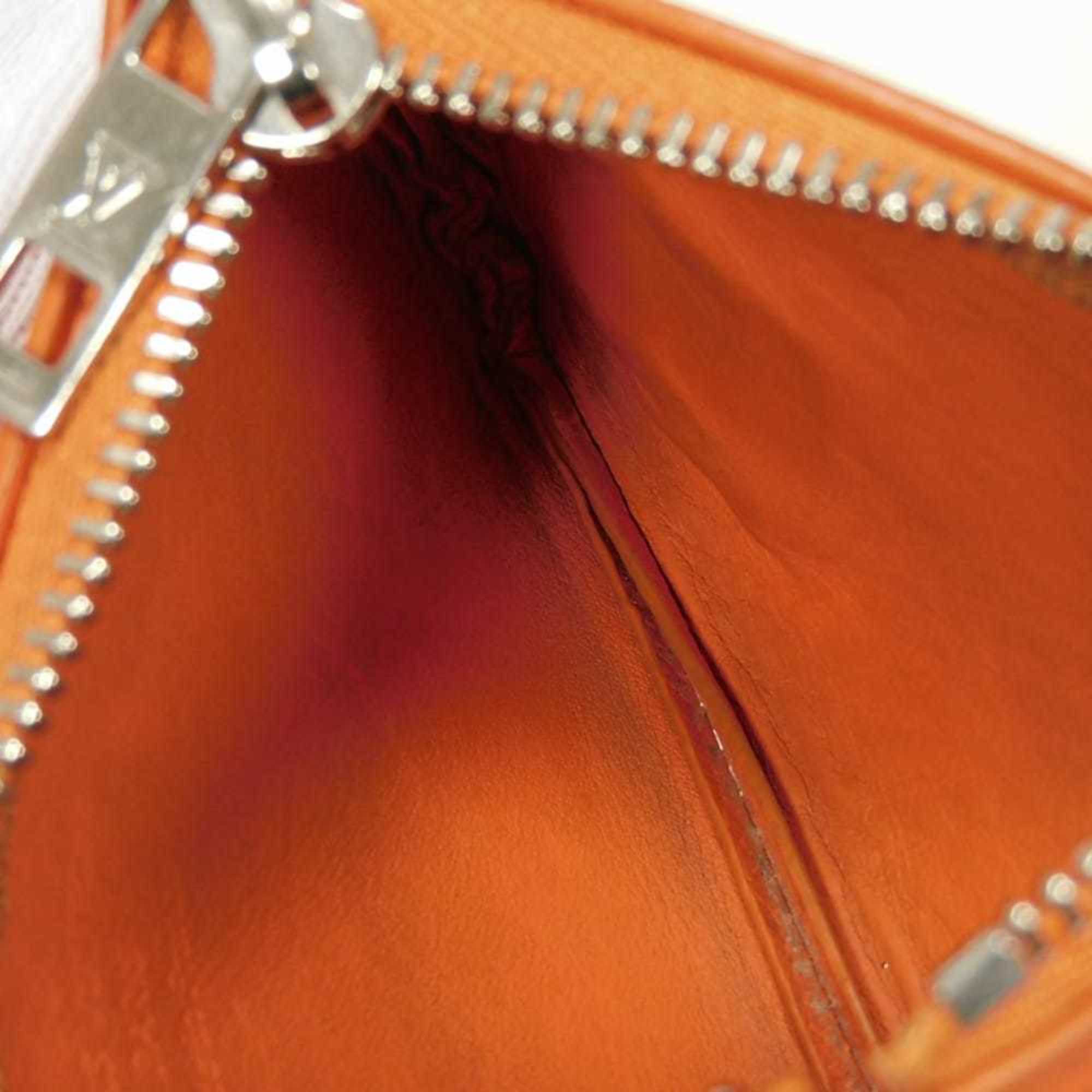 Louis Vuitton Orange Coin Purse/Coin Case