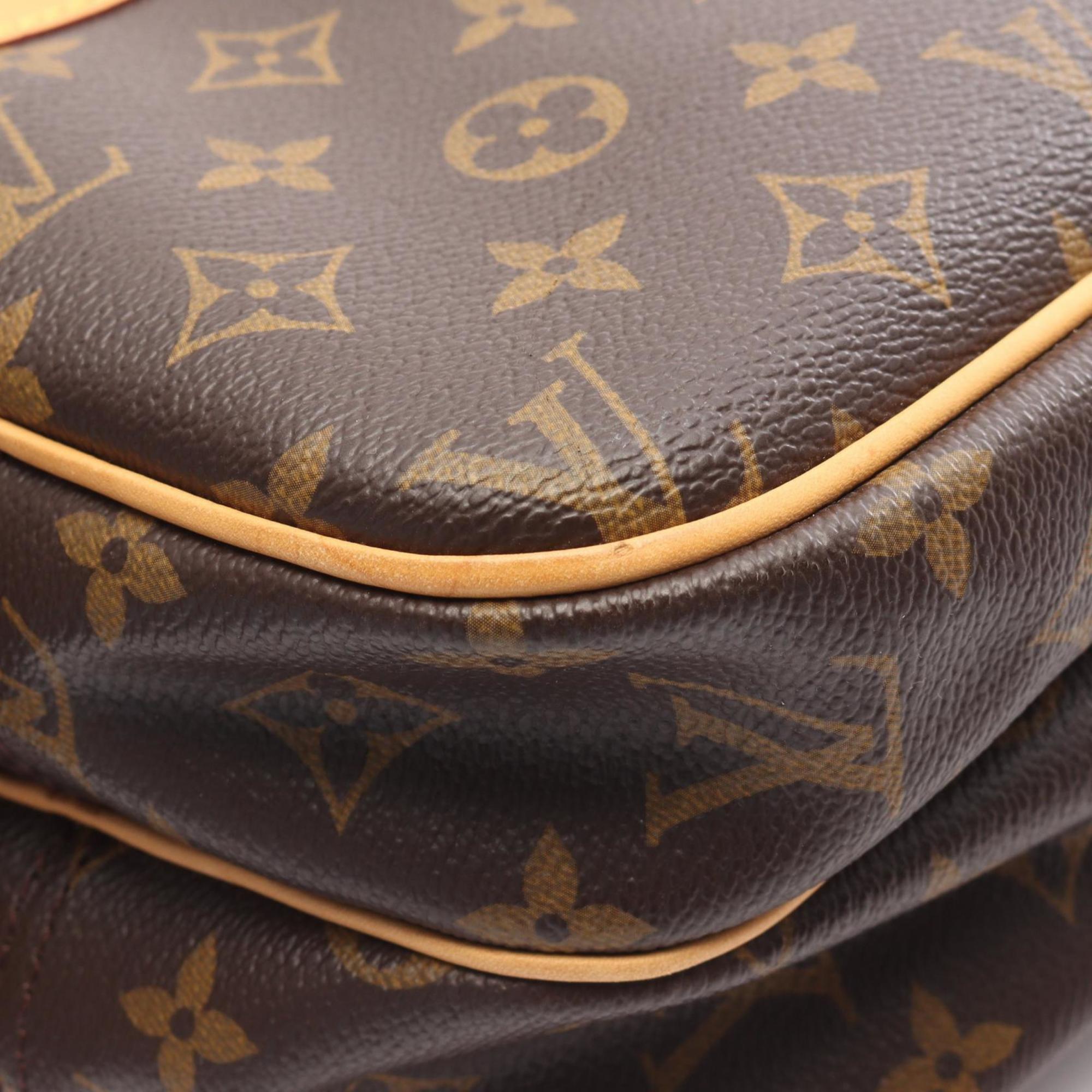 Louis Vuitton Brown Monogram Coated Canvas Shoulder Bag