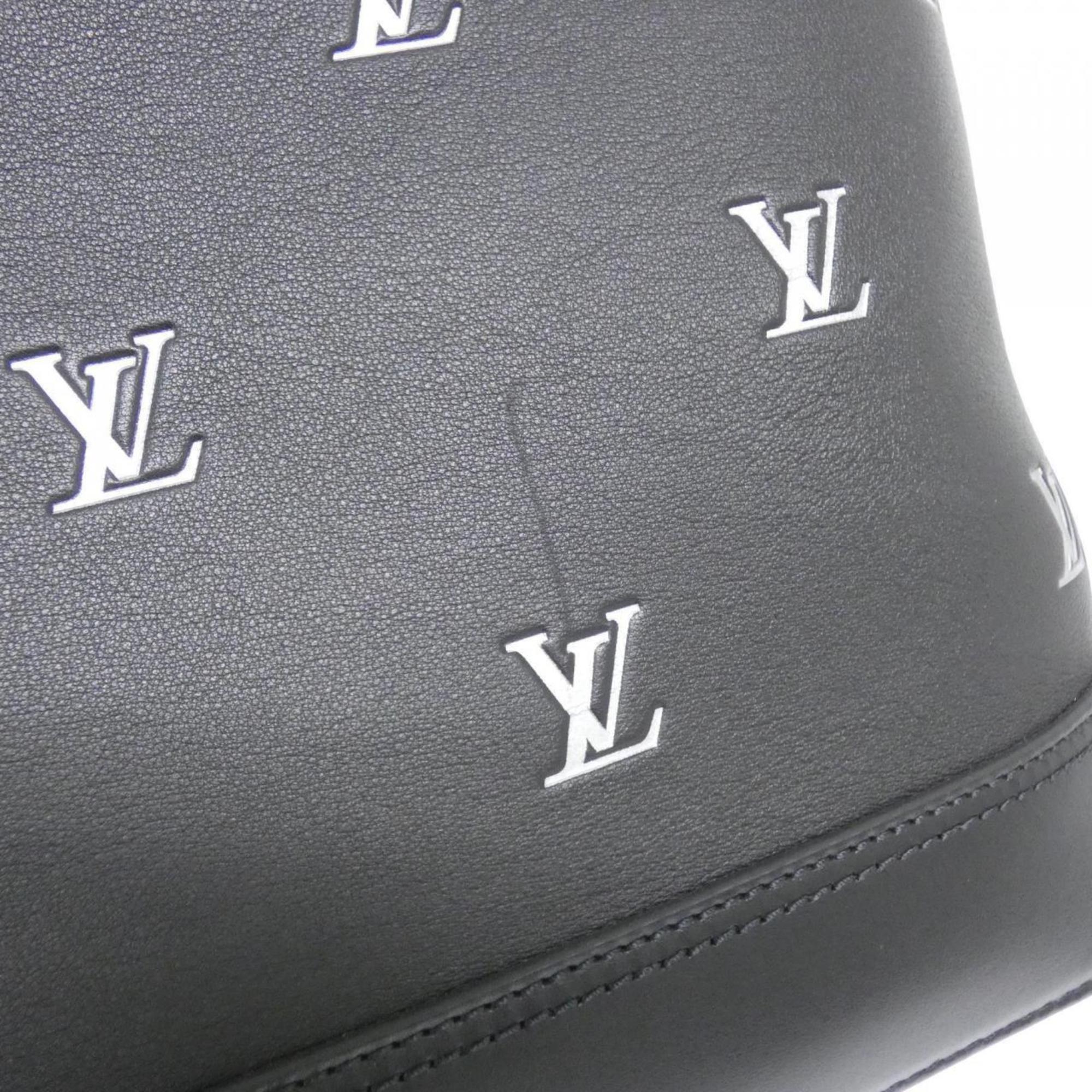 Louis Vuitton Black Leather Handbag