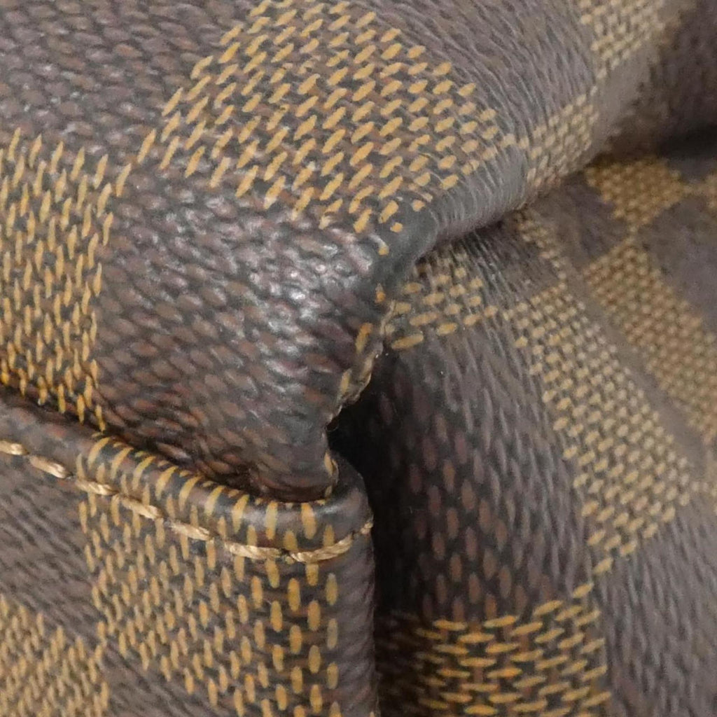 Louis Vuitton Brown Coated Canvas Handbag