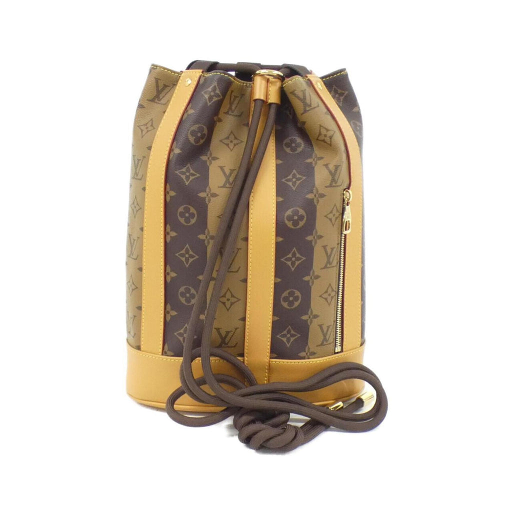 Louis Vuitton Marron Coated Canvas Shoulder Bag