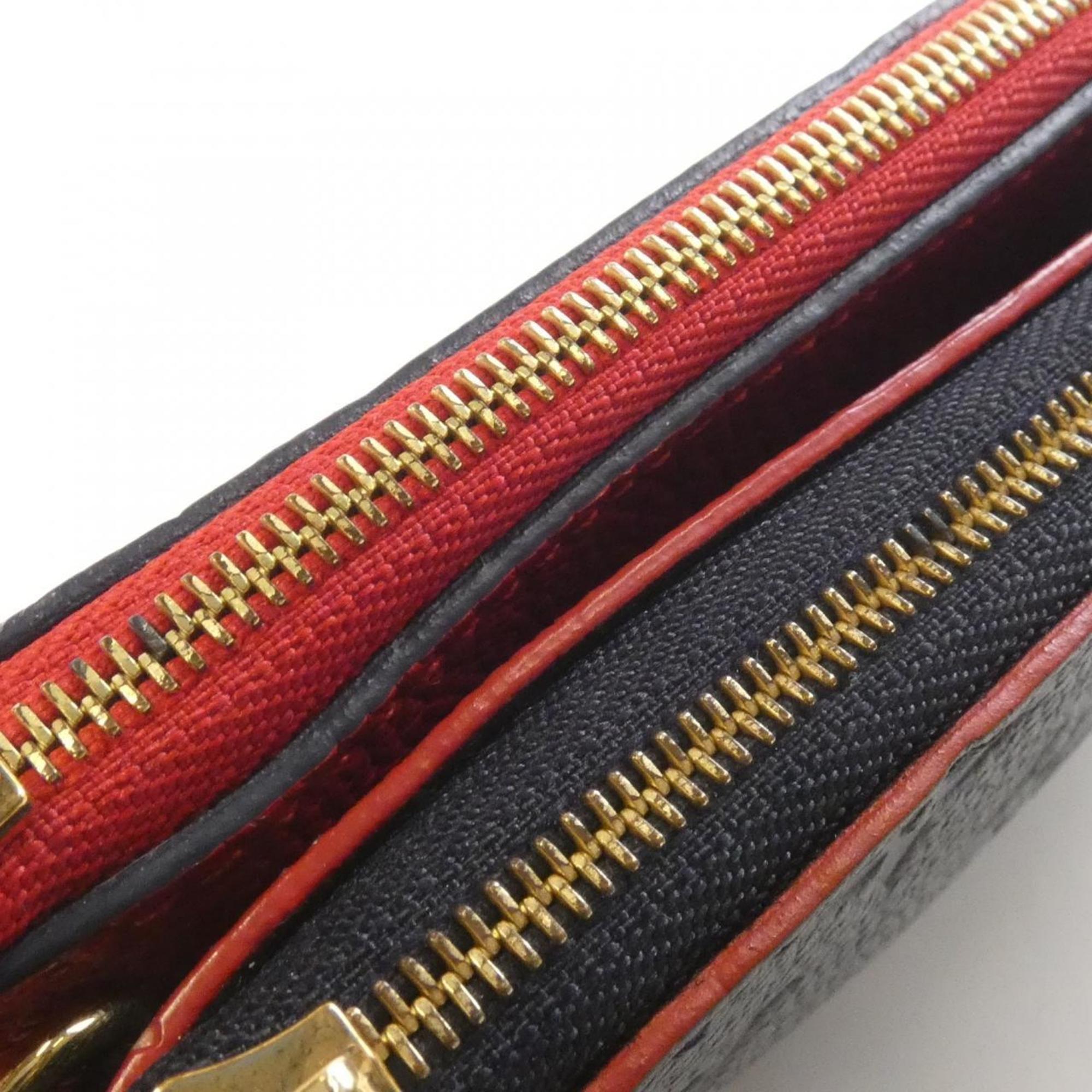 Louis Vuitton Monogram Empreinte Marine Rouge Leather Pochette Shoulder Bag
