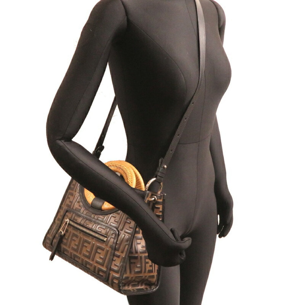 Fendi Brown Leather Handbag