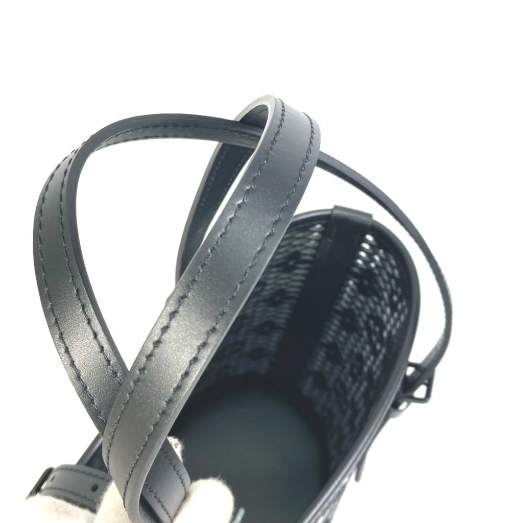 Louis Vuitton Black Noir Monogram Plastic Shoulder Bag