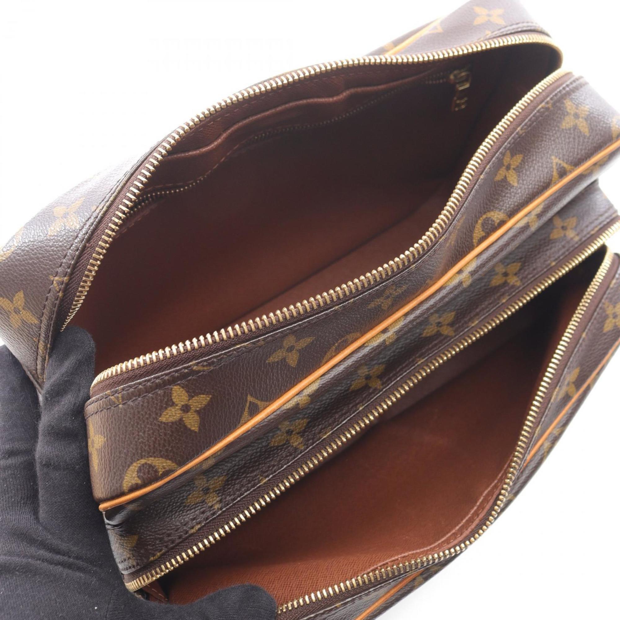 Louis Vuitton Brown Monogram Coated Canvas Shoulder Bag
