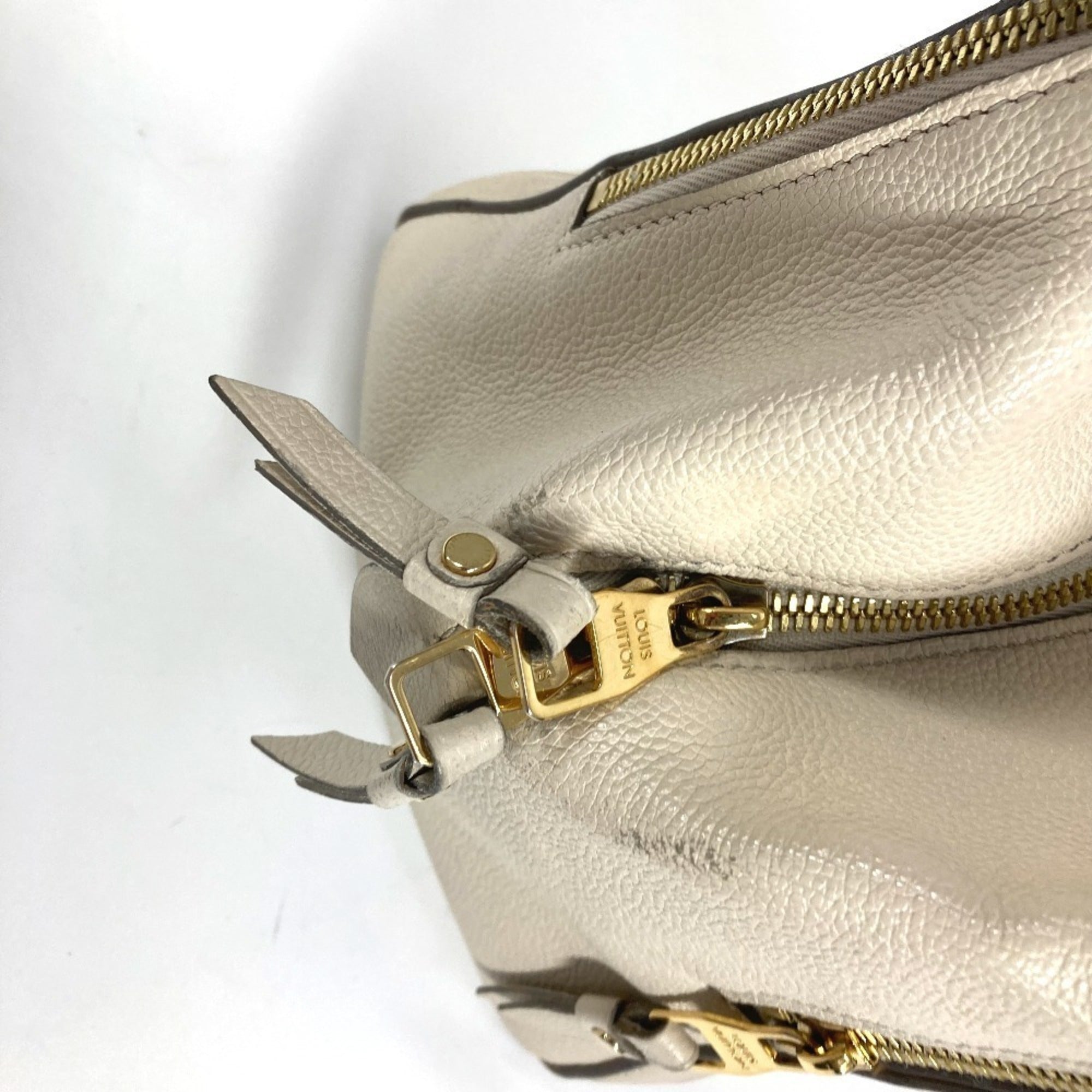Louis Vuitton Monogram Empreinte Neige White Monogram Empreinte Handbag Tote Bag