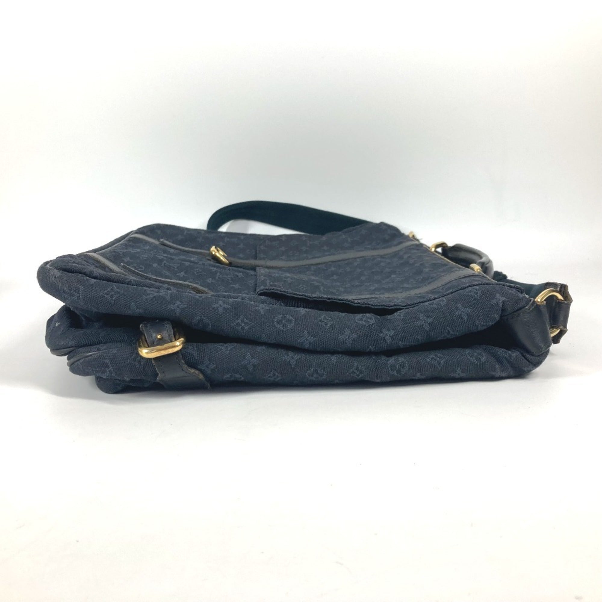 Louis Vuitton Monogram Mini Navy Monogram Mini Boston Bag Handbag Shoulder Bag