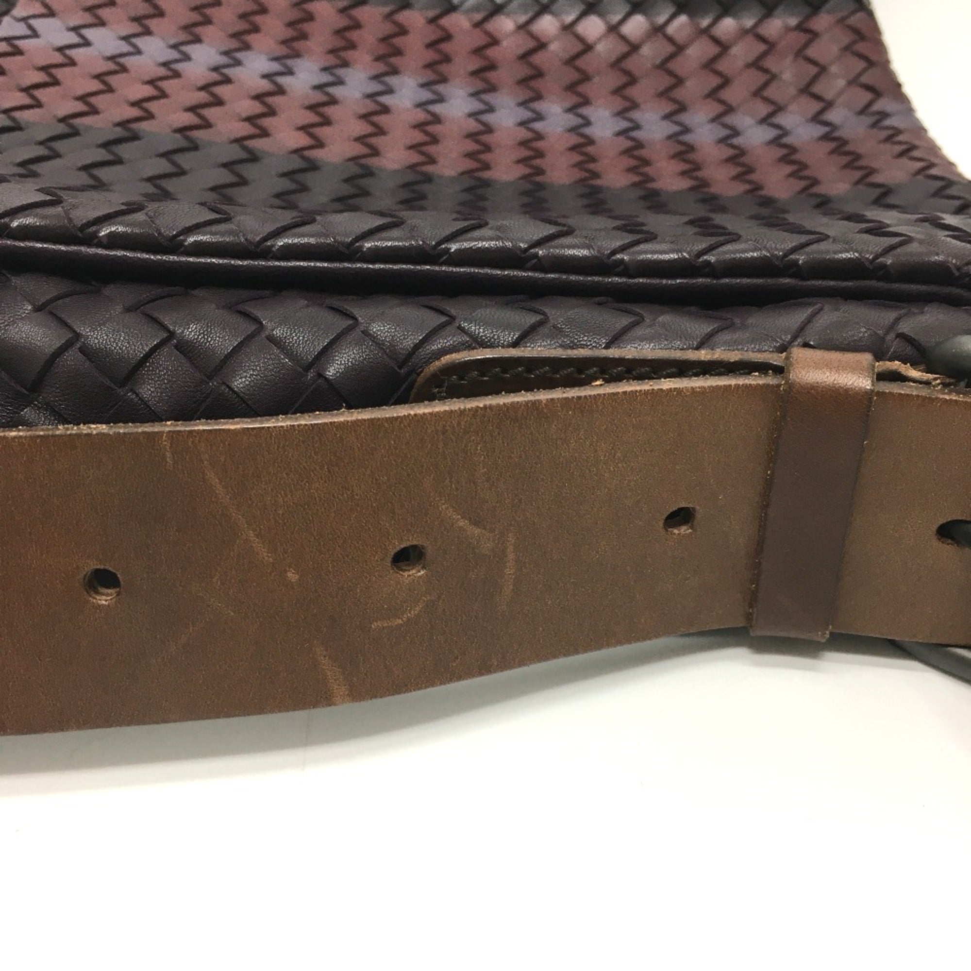 Bottega Veneta Brown Leather Shoulder Bag