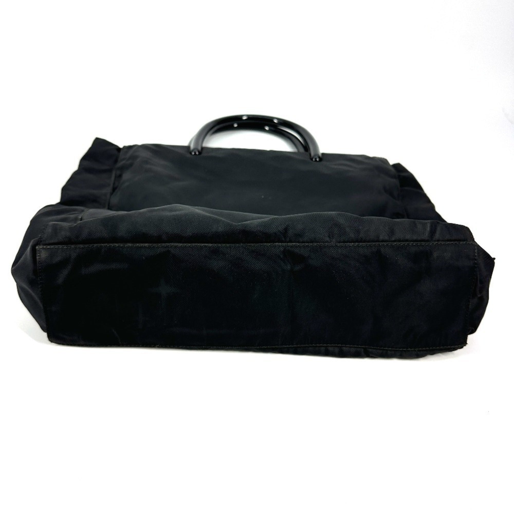 Prada Black Nylon Handbag Tote Bag