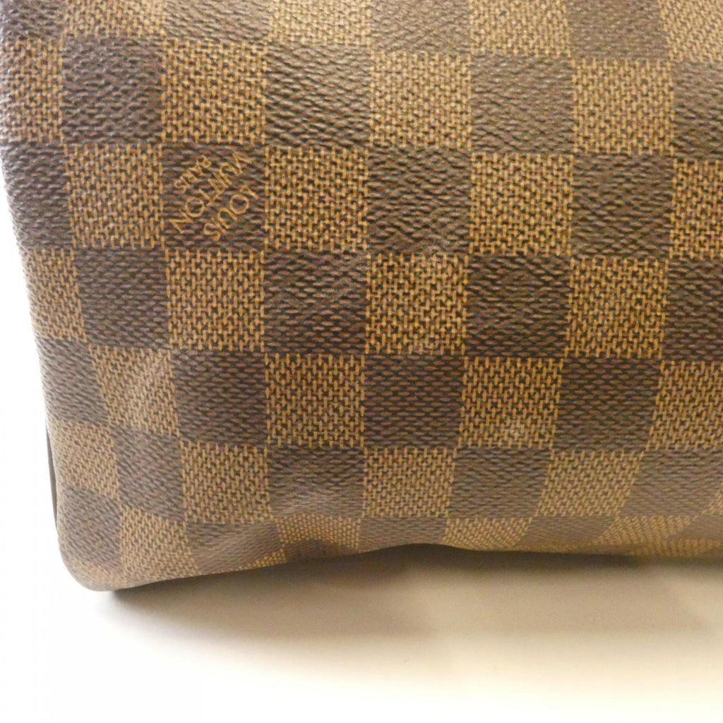 Louis Vuitton Ebene Coated Canvas Boston Bag