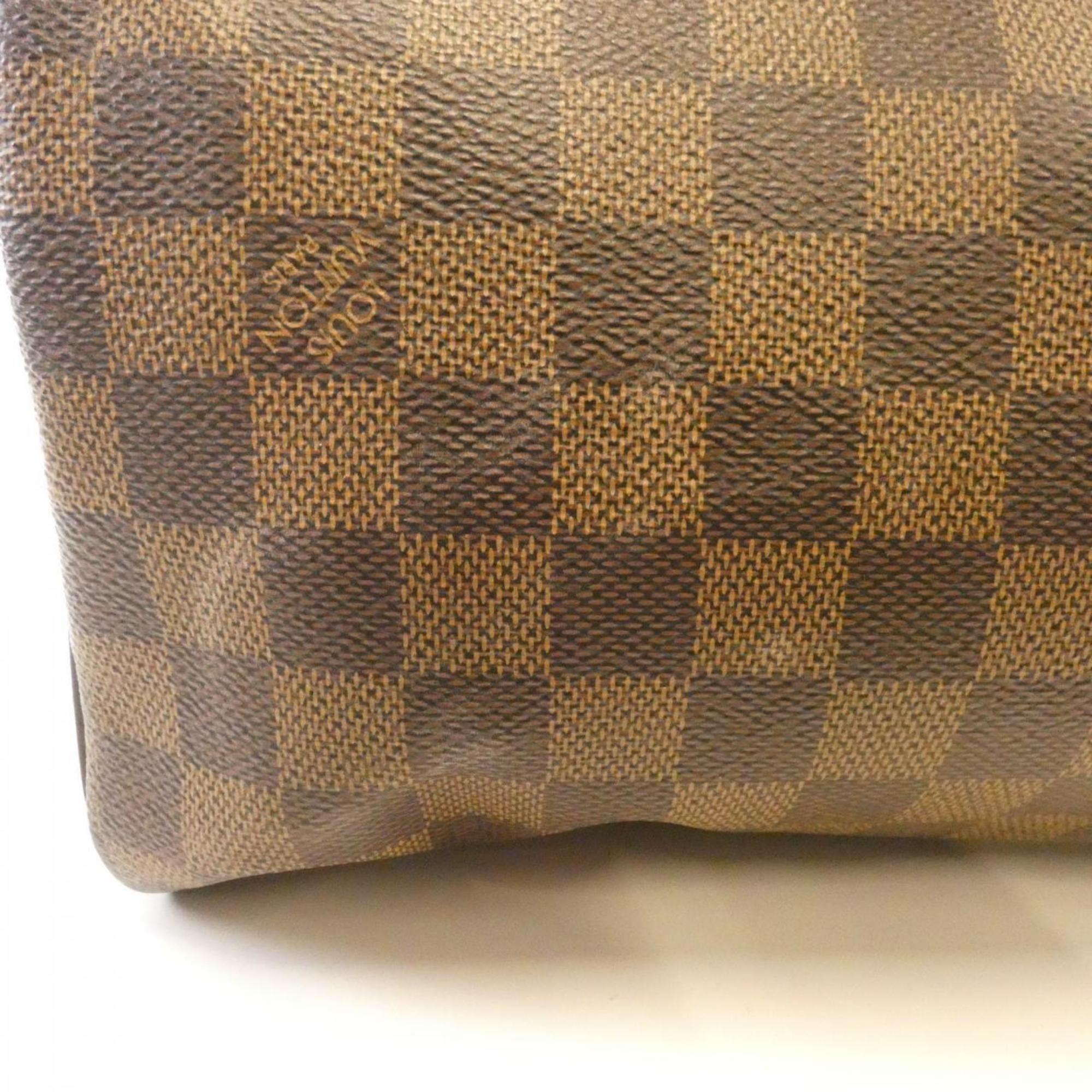 Louis Vuitton Ebene Coated Canvas Boston Bag