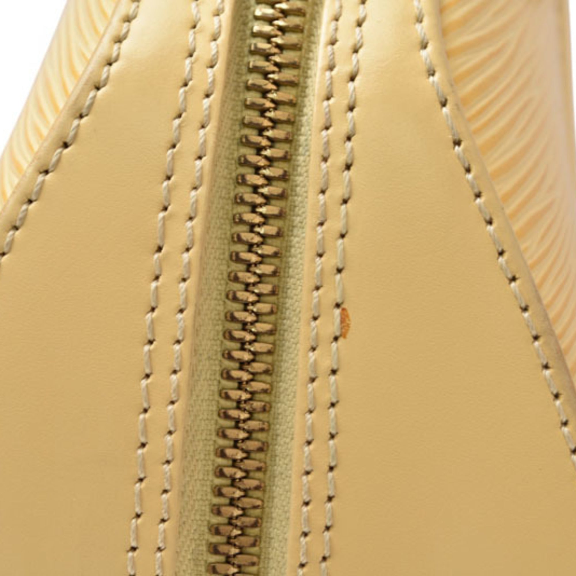Louis Vuitton Yellow Epi Leather Handbag
