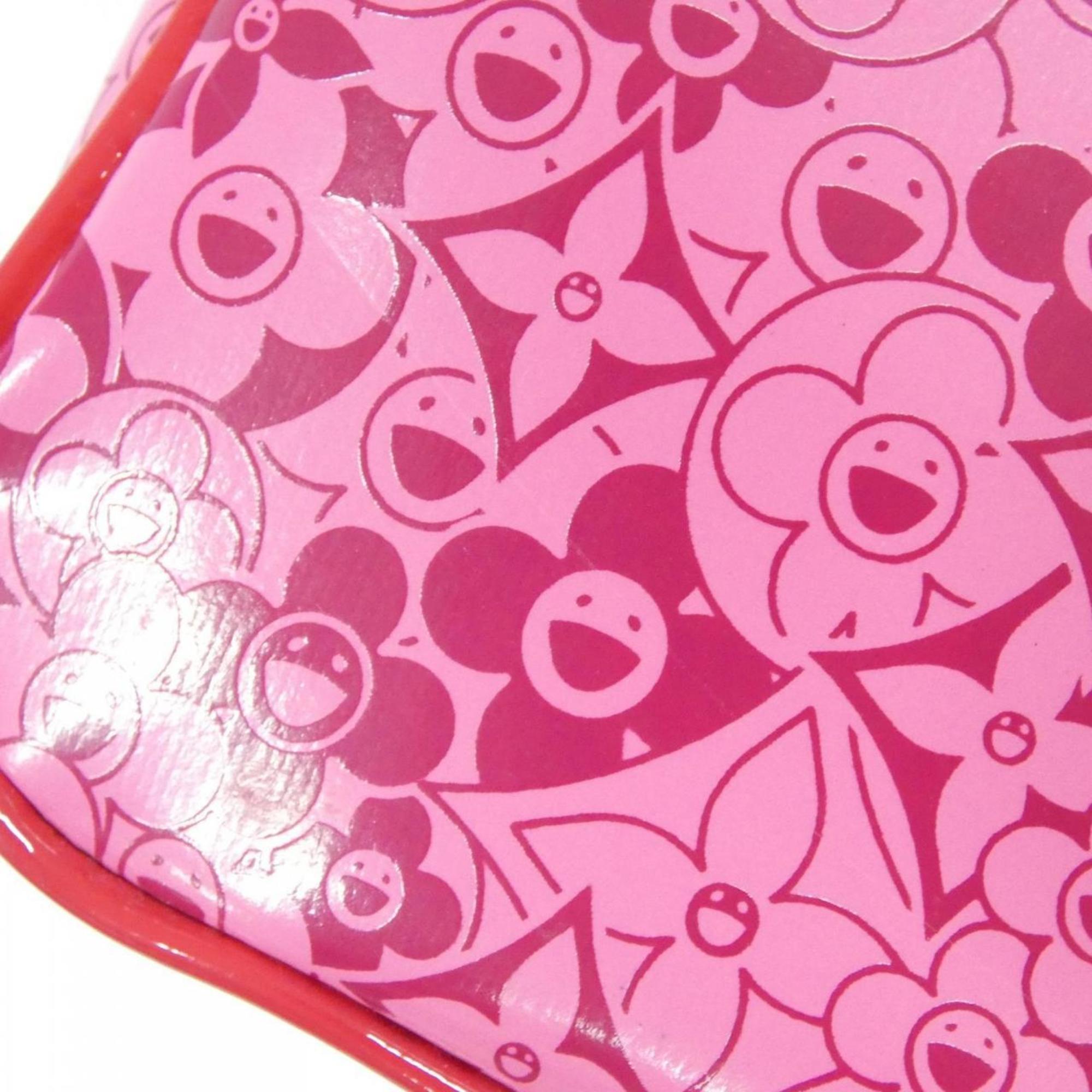 Louis Vuitton Rose Pvc Pochette Pouch