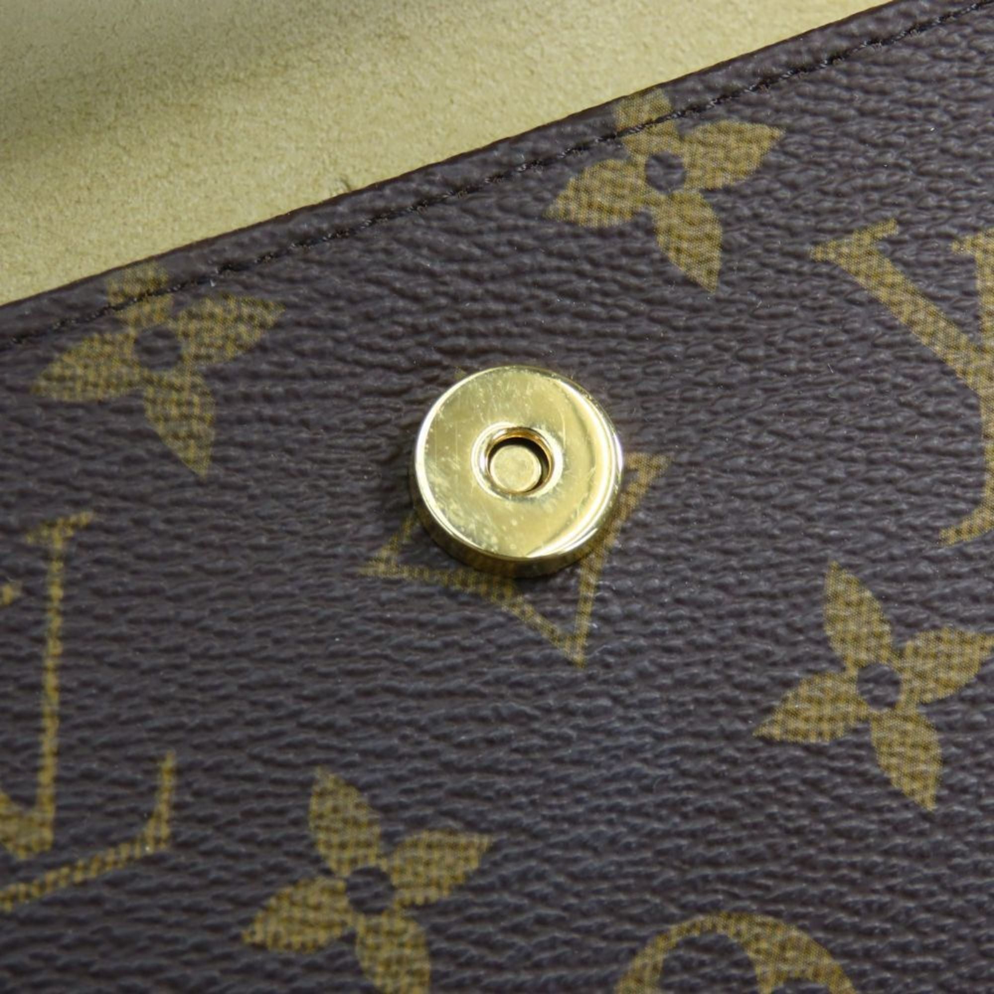 Louis Vuitton Monogram Brown Monogram Leather Fanny Pack Pochette