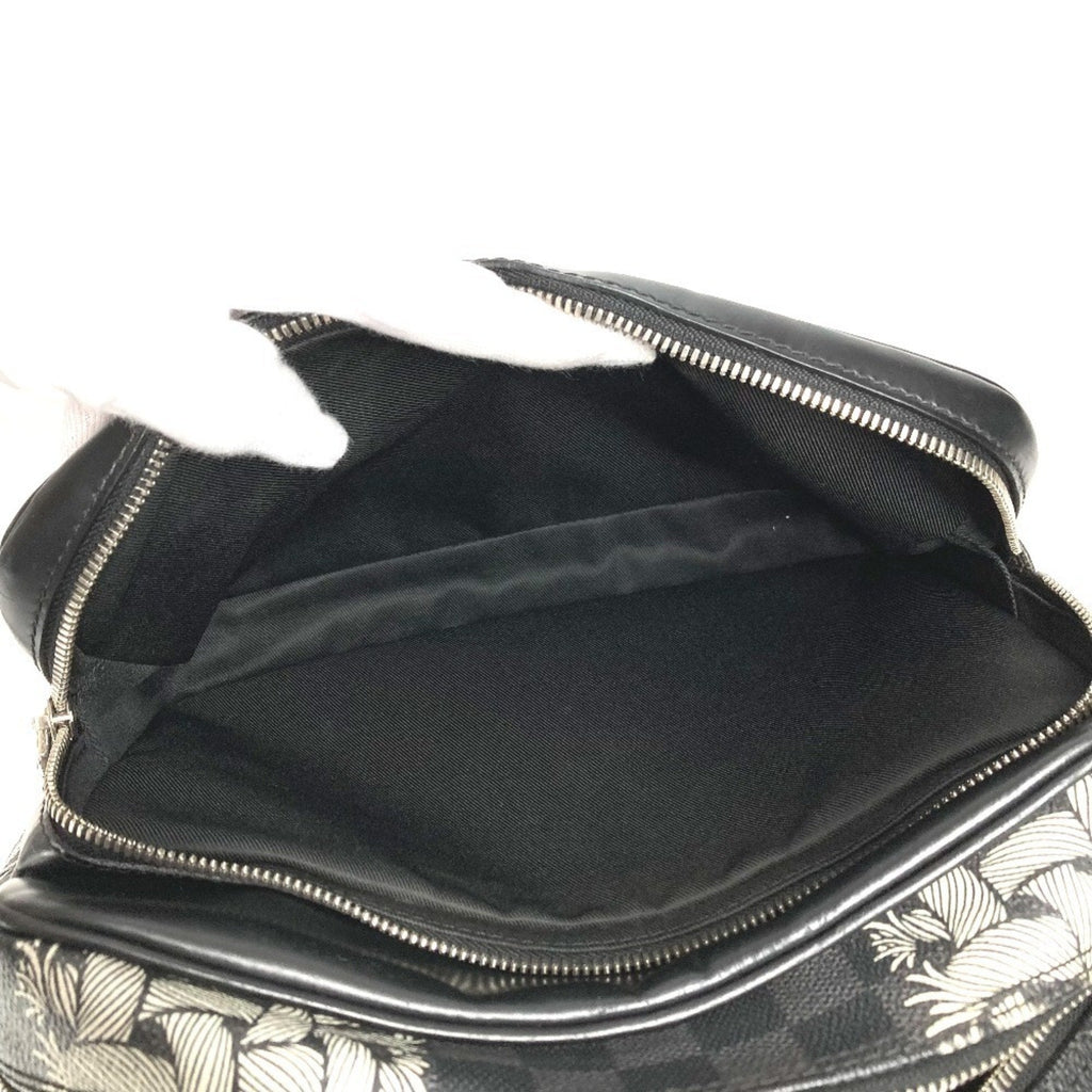 Louis Vuitton Black Damier Graphite Shoulder Bag