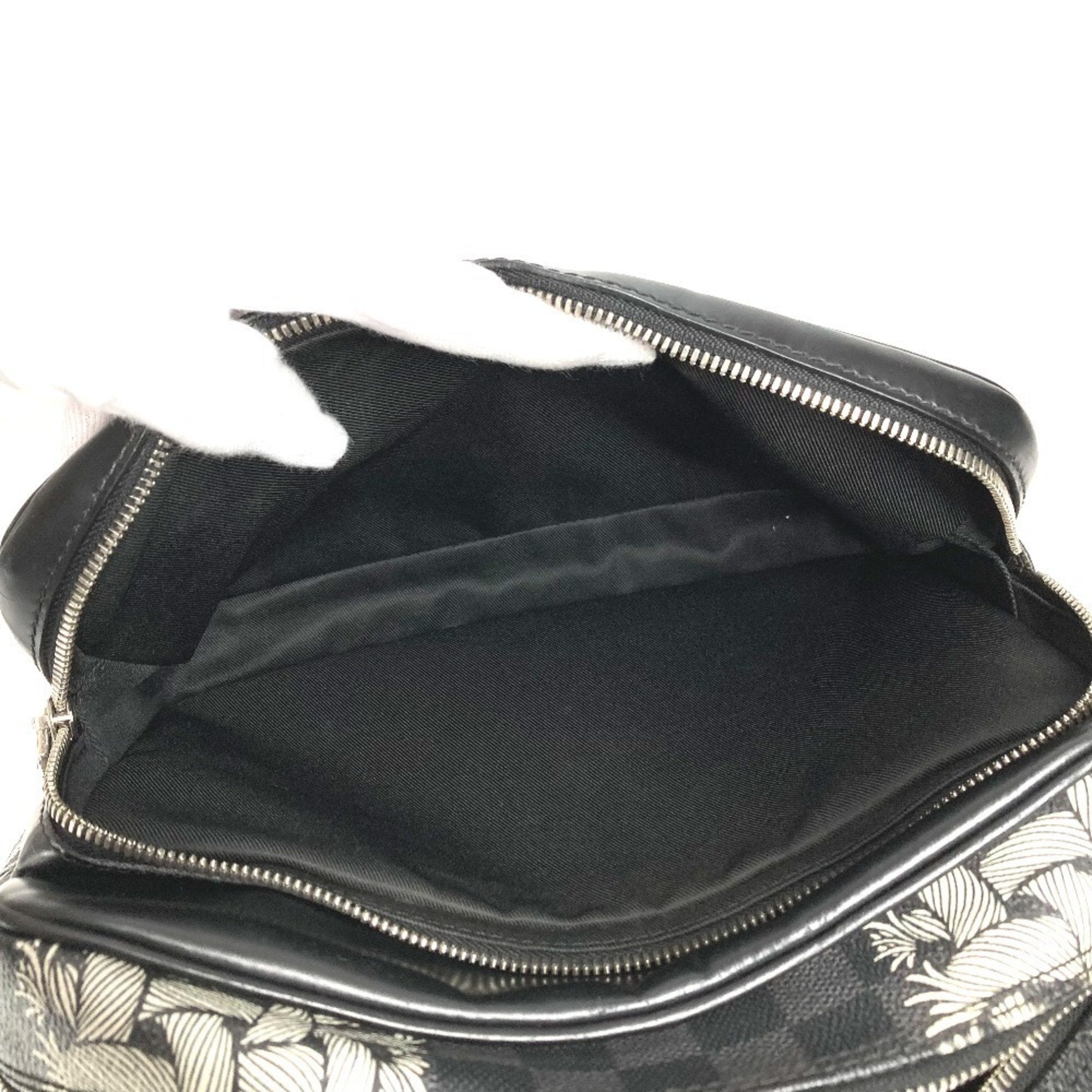 Louis Vuitton Black Damier Graphite Shoulder Bag