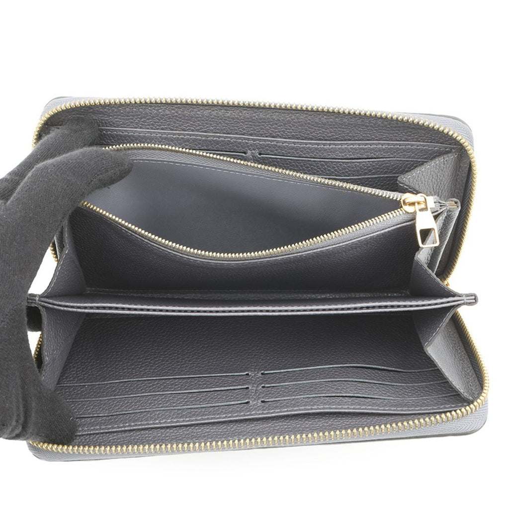 Louis Vuitton Gray Monogram Monogram Empreinte Long Wallet
