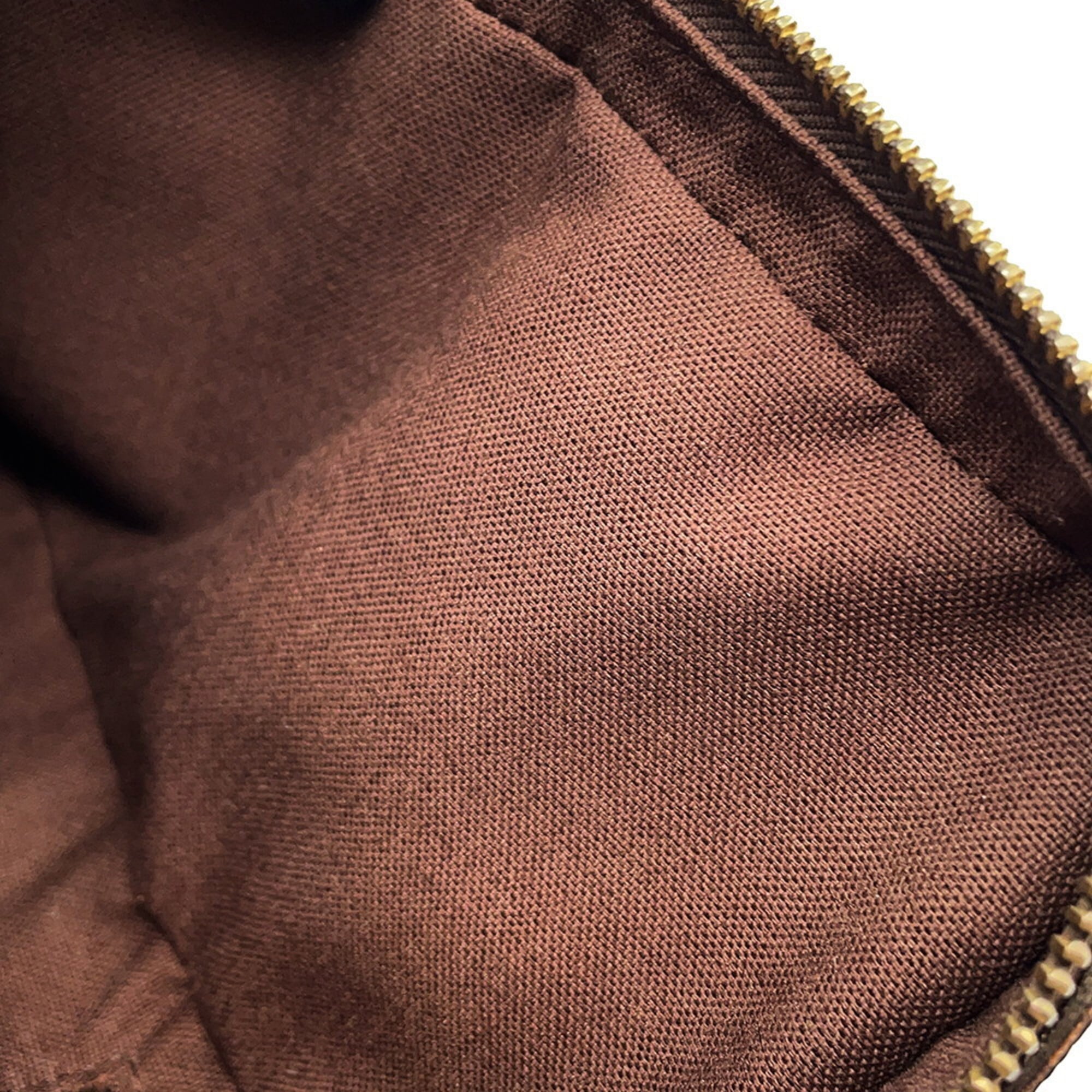 Louis Vuitton Brown Damier Canvas Ebene Damier Canvas Pouch Shoulder Bag Sling Bag