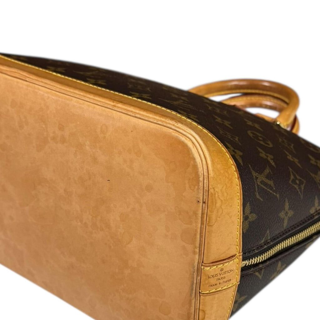 Louis Vuitton Brown Monogram Canvas Handbag