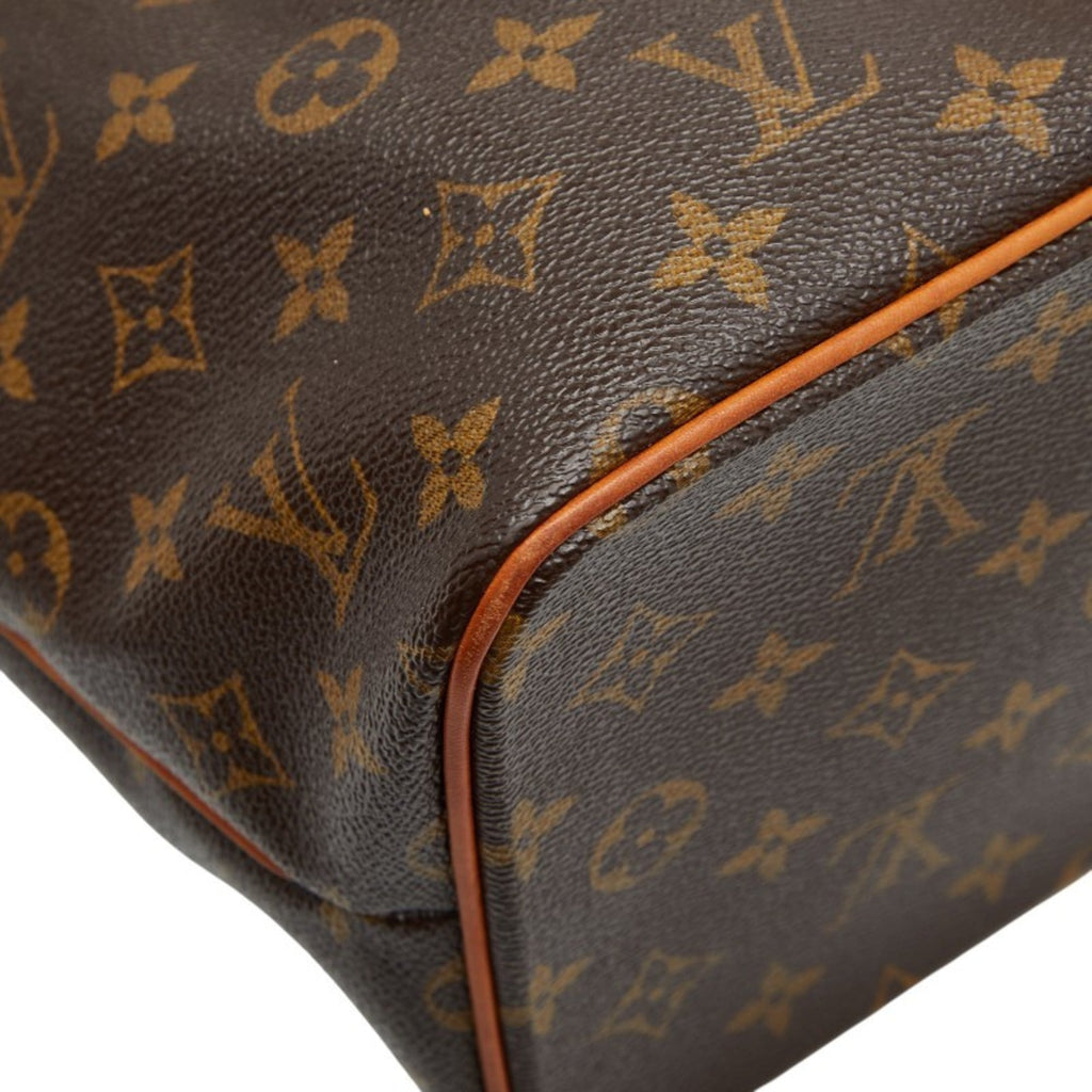 Louis Vuitton Brown Pvc Leather Handbag Shoulder Bag