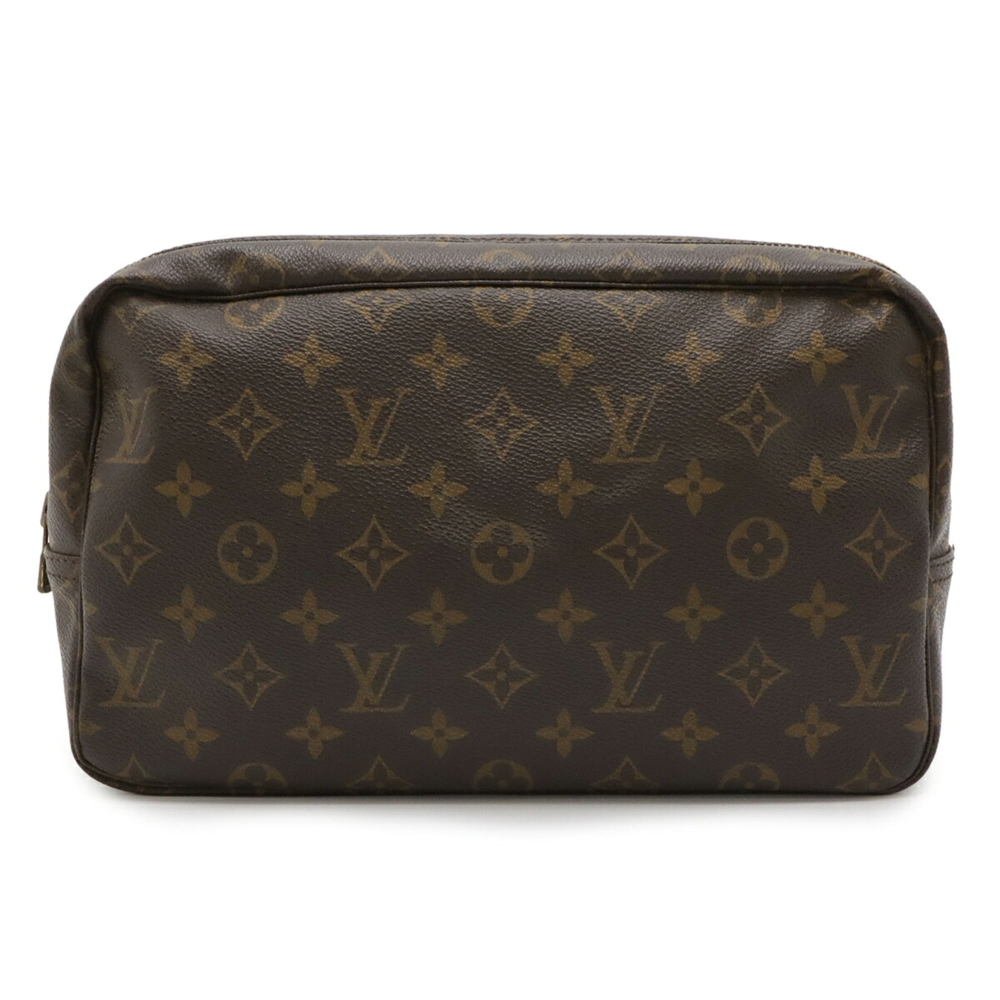Louis Vuitton Brown Monogram Clutch Bag Pouch